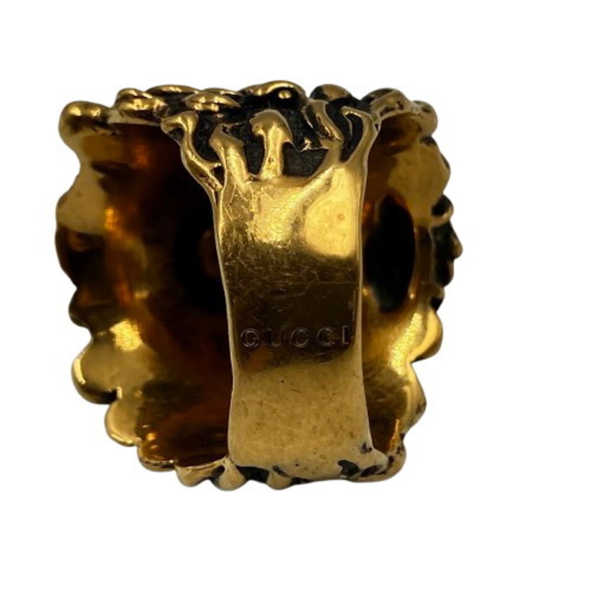 Gucci Silver 925 Band Ring (Pre-Owned)