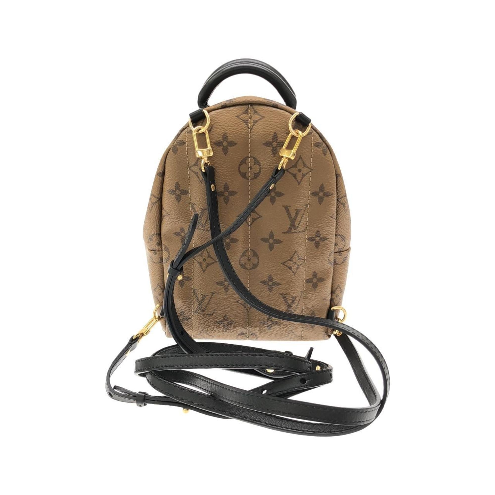 Louis Vuitton Brown Coated Canvas Backpack