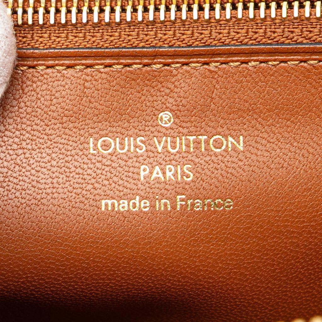 Louis Vuitton Brown Leather Long Wallet