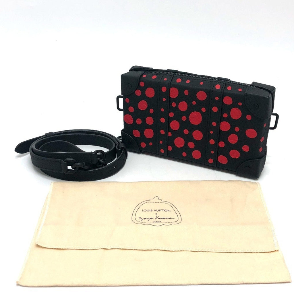 Louis Vuitton Black Leather Shoulder Bag
