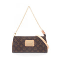 Louis Vuitton Brown Coated Canvas Leather Handbag