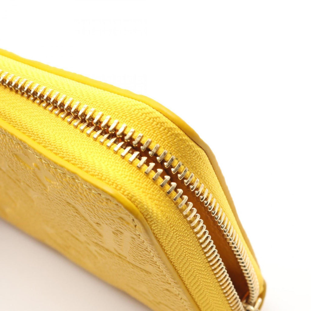 Louis Vuitton Monogram Empreinte Yellow Monogram Empreinte Long Wallet