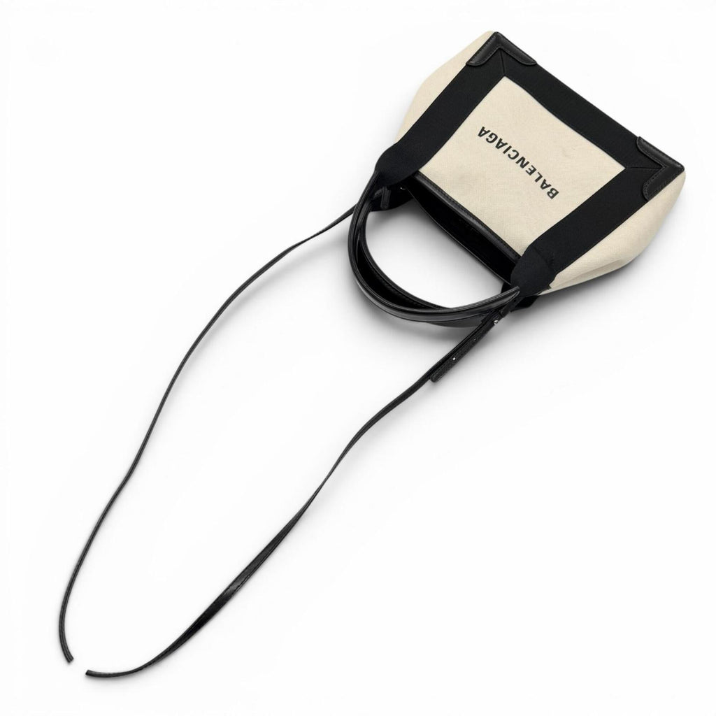 Balenciaga Black Canvas Leather Shoulder