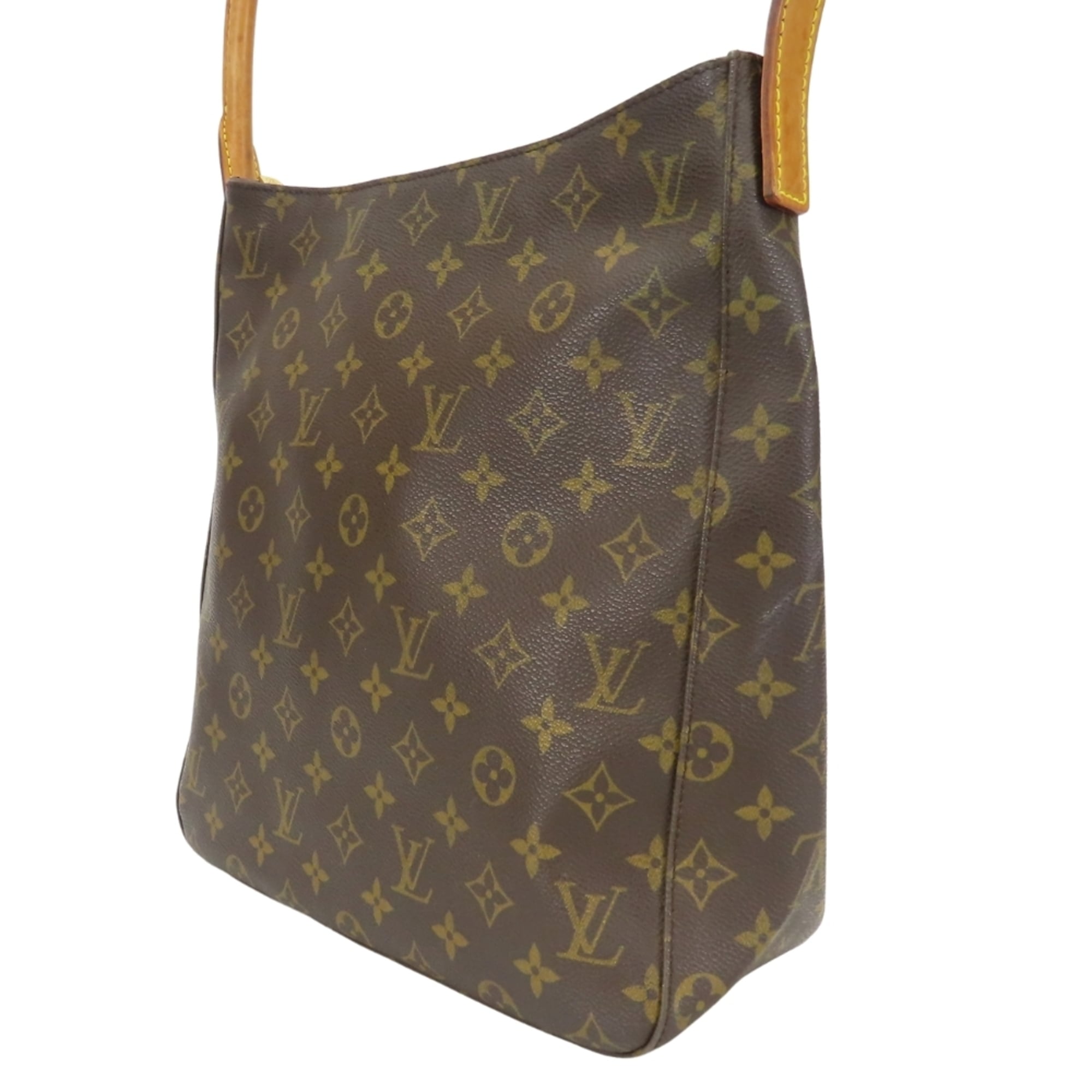 Louis Vuitton Brown Monogram Monogram Leather Shoulder Bag