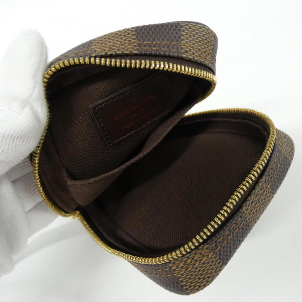 Louis Vuitton Ebene Coated Canvas Handbag Pouch