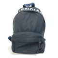 Balenciaga Black Cloth Backpack