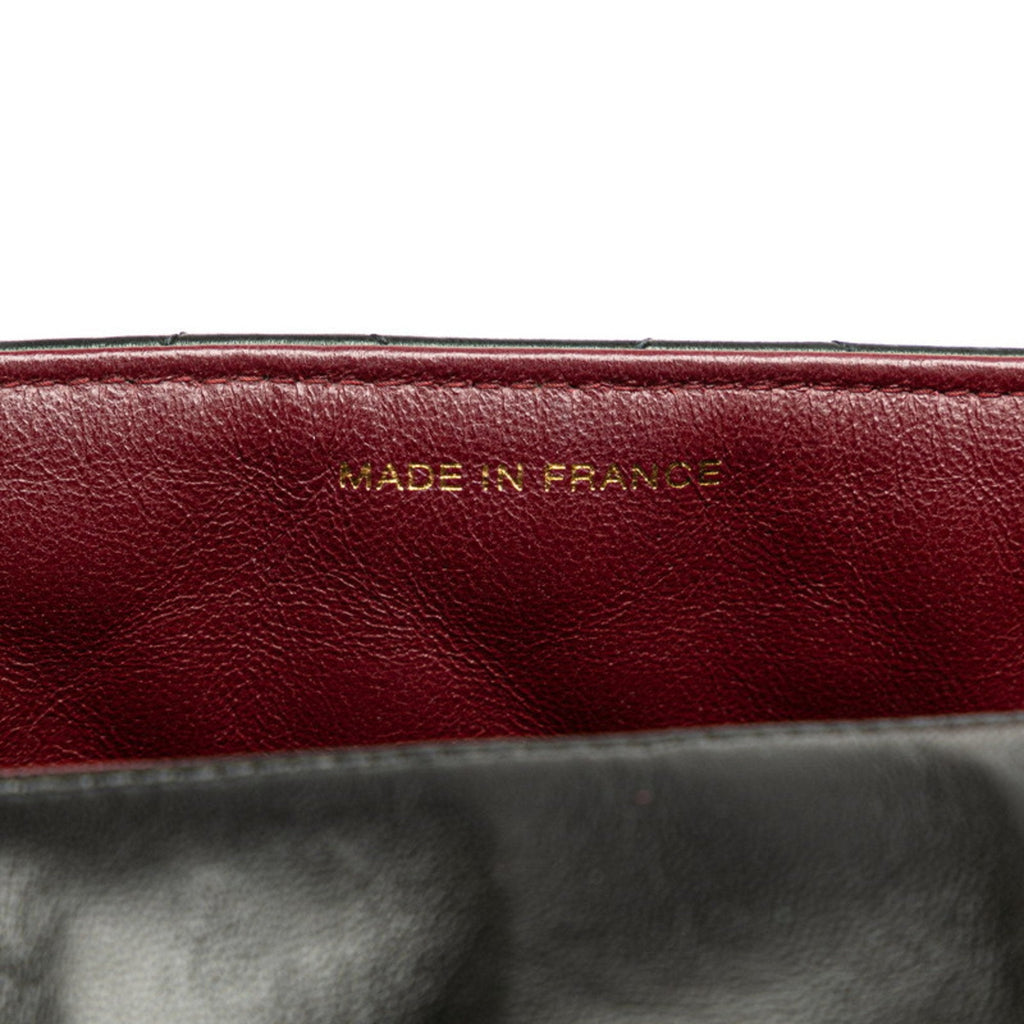 Chanel Black Leather Shoulder Bag