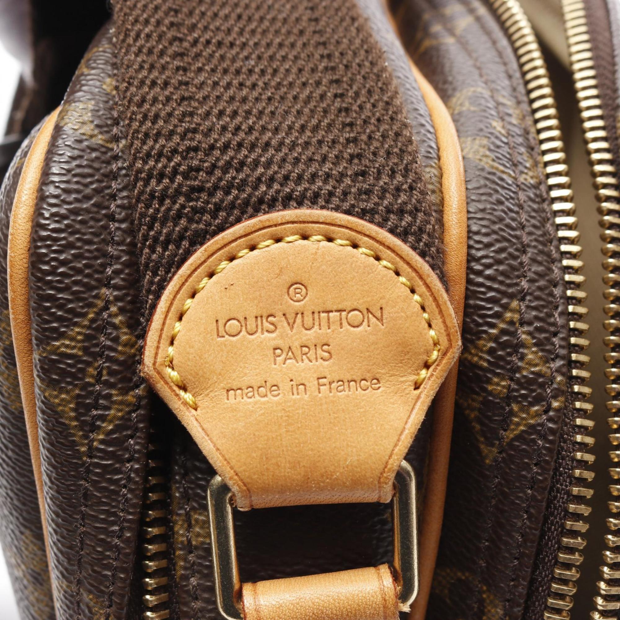 Louis Vuitton Brown Monogram Coated Canvas Shoulder Bag
