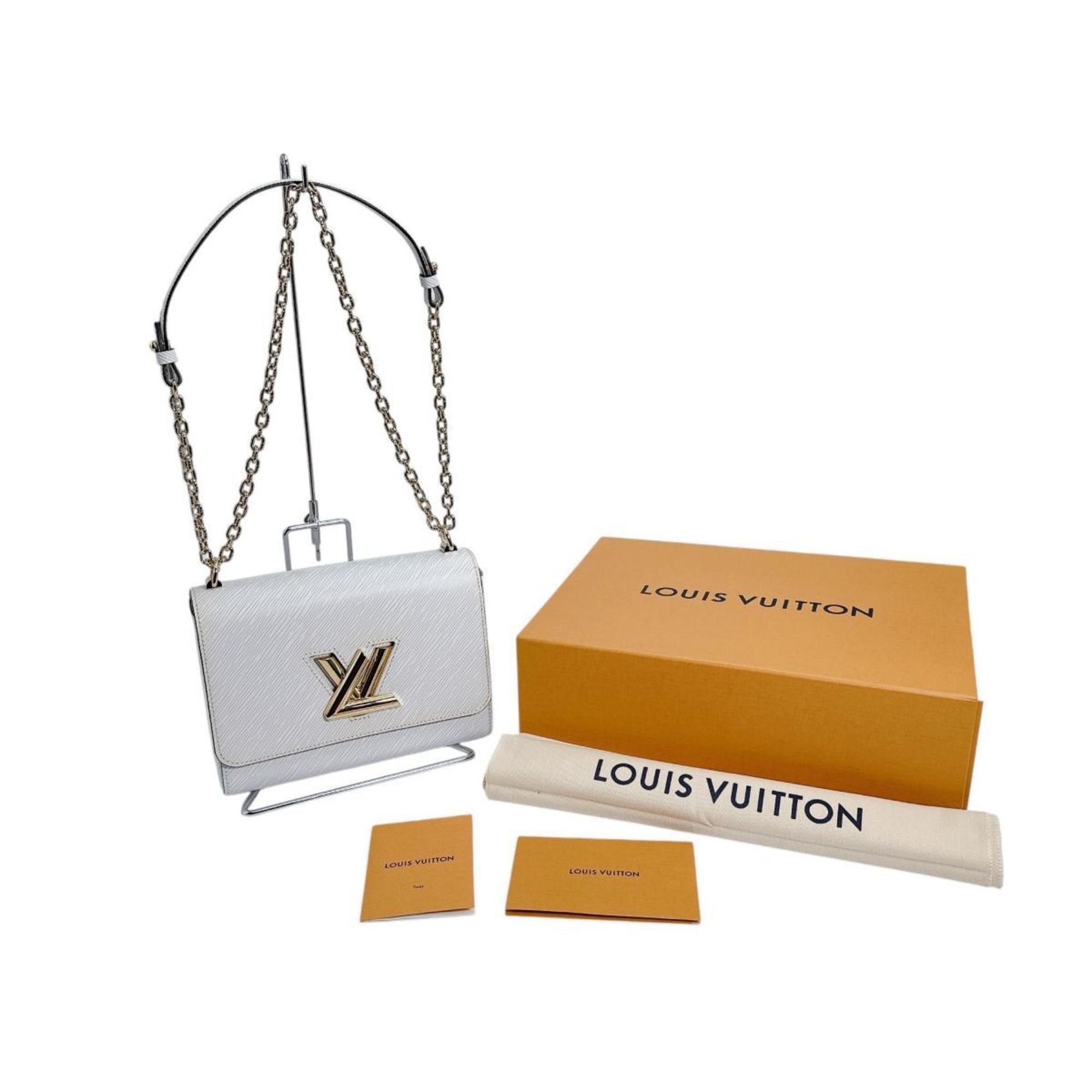 Louis Vuitton Epi Blanc Epi Leather Shoulder Bag