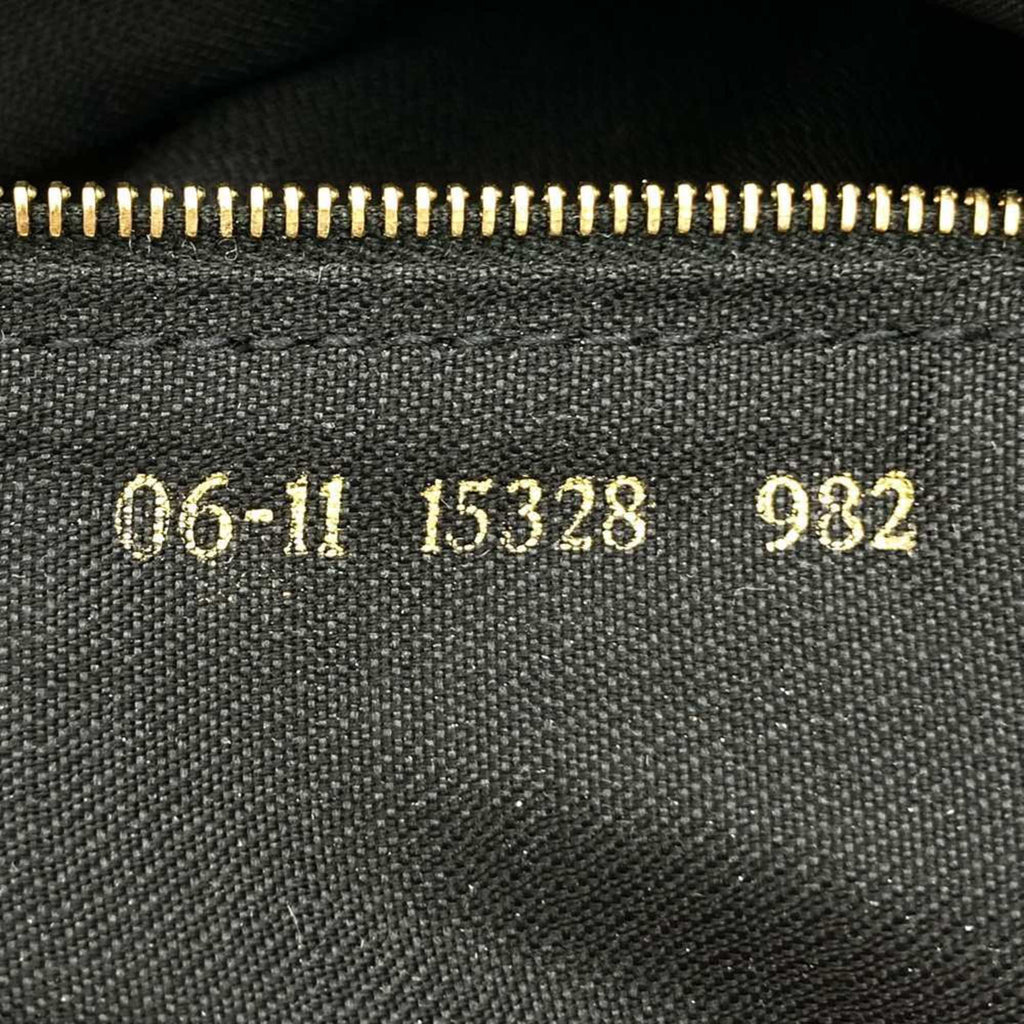 Fendi Black Nylon Leather Shoulder Bag