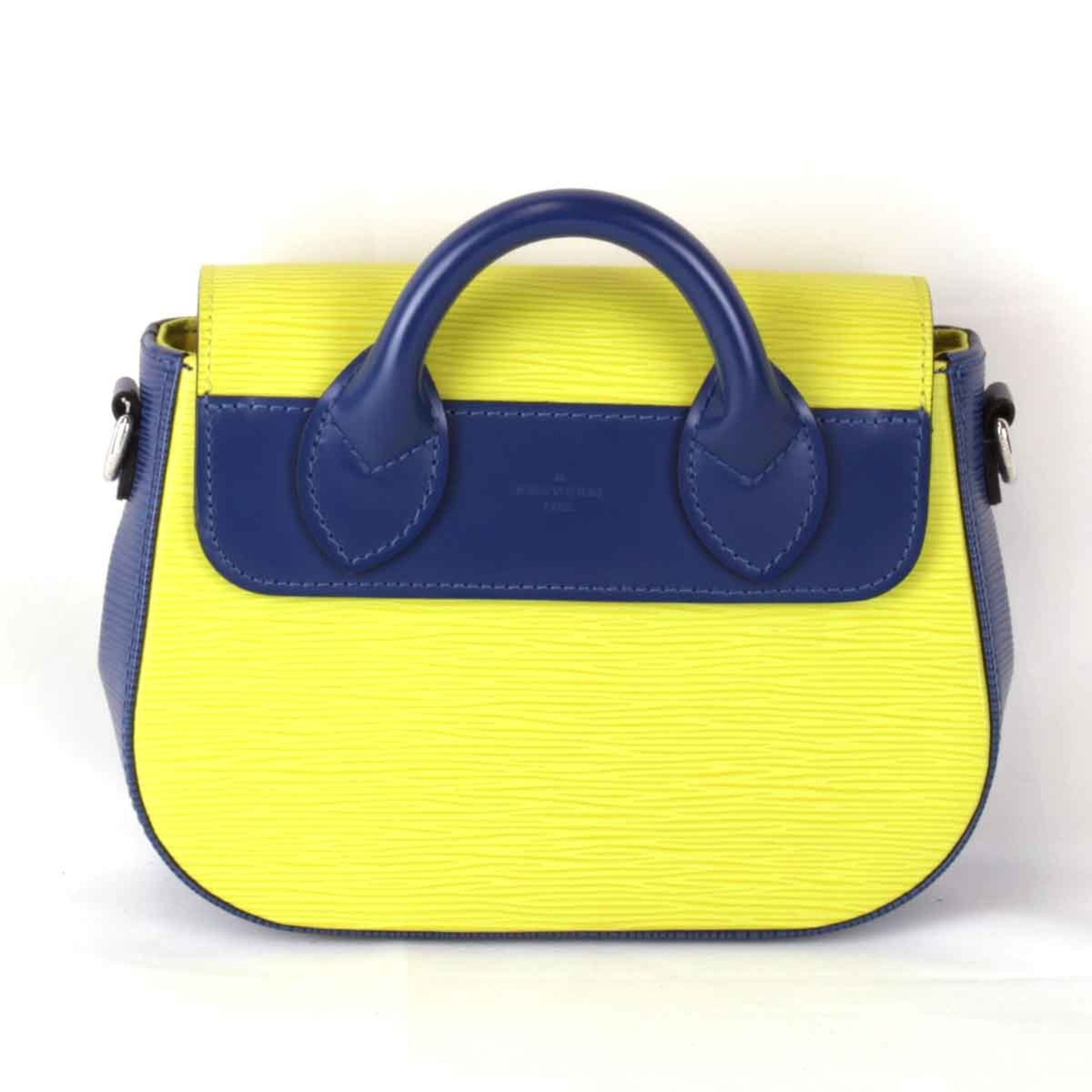 Louis Vuitton Yellow Epi Leather Handbag