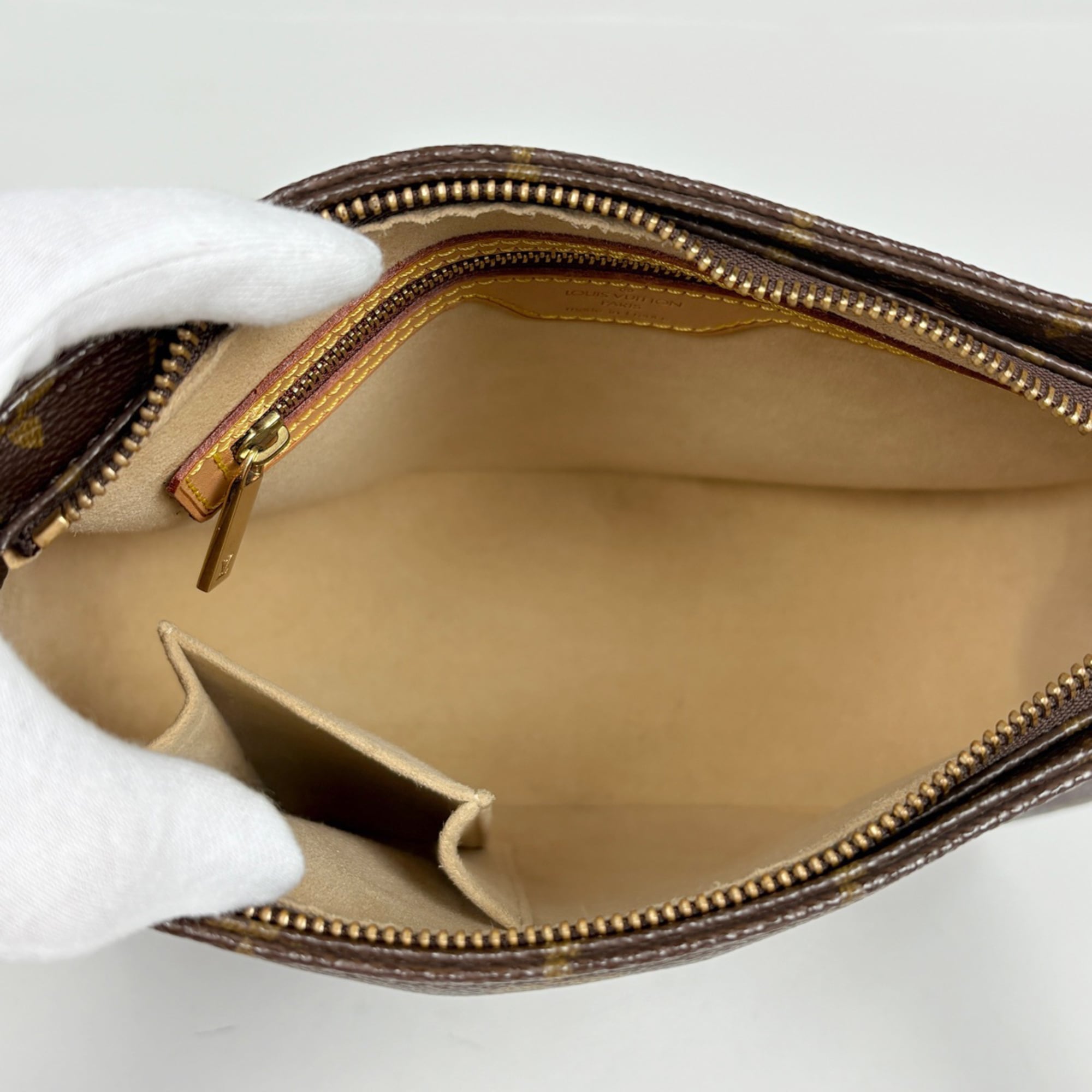 Louis Vuitton Brown Monogram Shoulder Bag