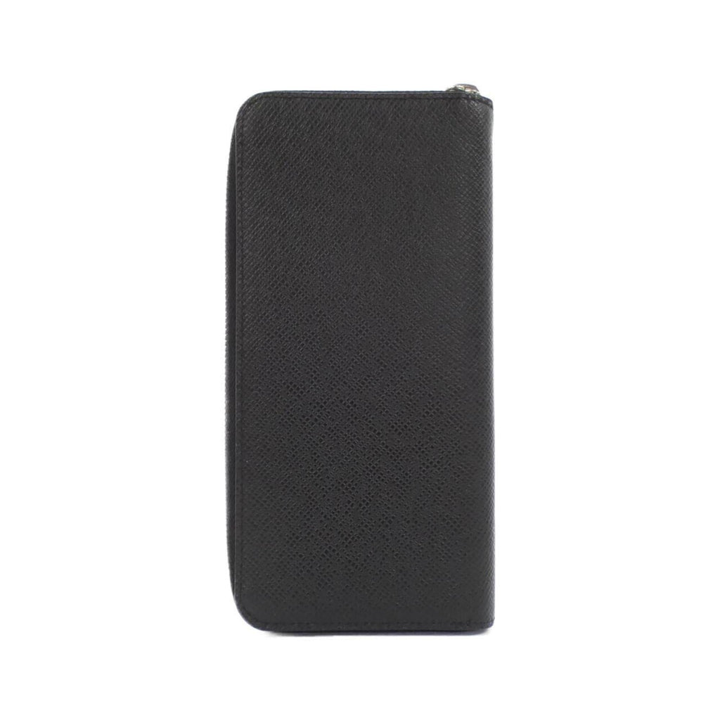 Louis Vuitton Black Taiga Leather Long Wallet