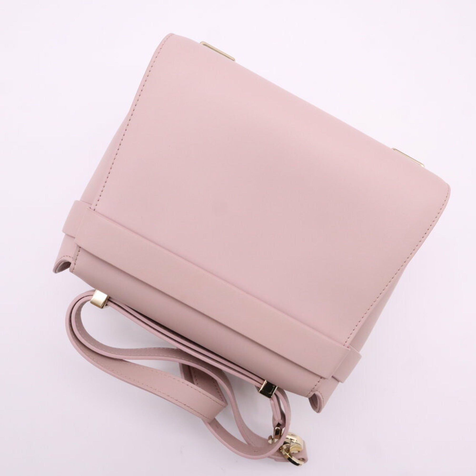 Chloé Pink Beige Leather Shoulder Bag (Pre-Owned)