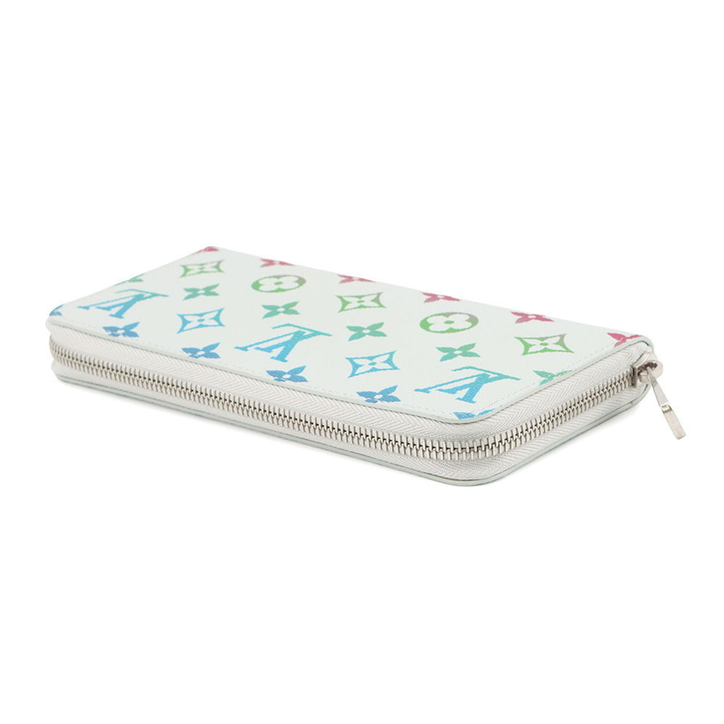 Louis Vuitton Gray Multi-Color Monogram Long Wallet