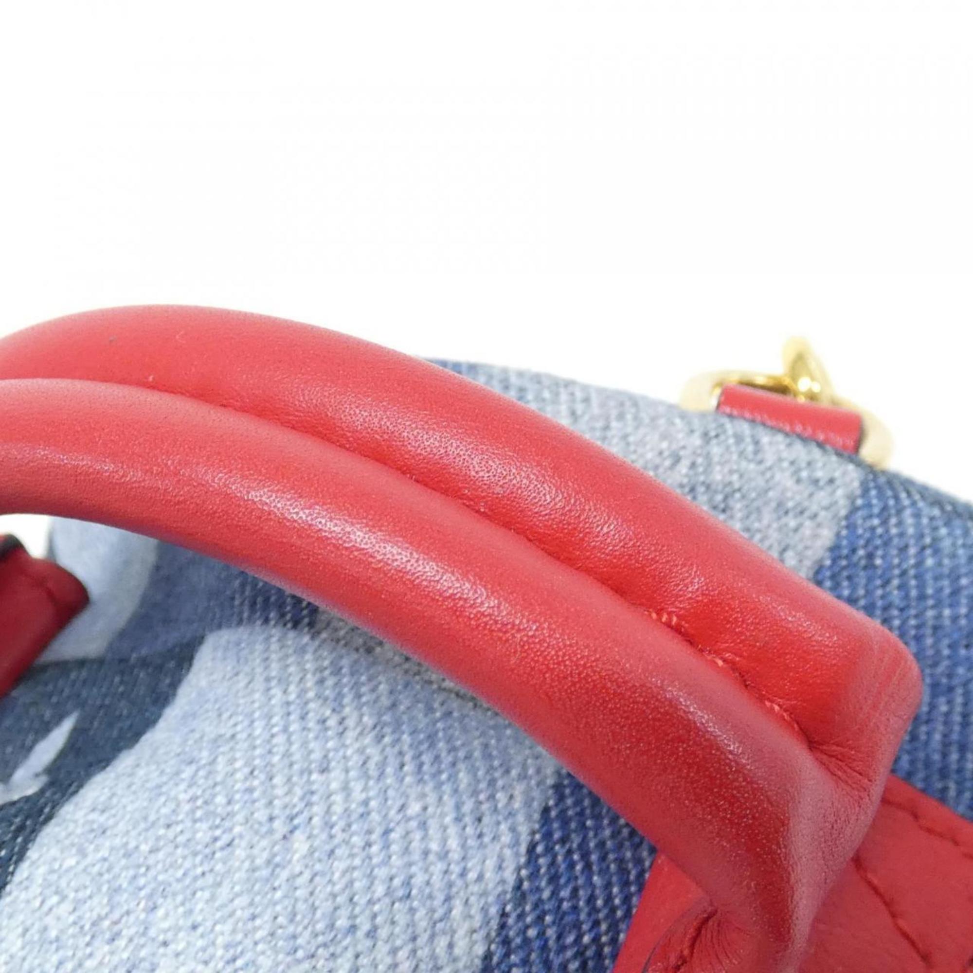 Louis Vuitton Rouge Denim Backpack