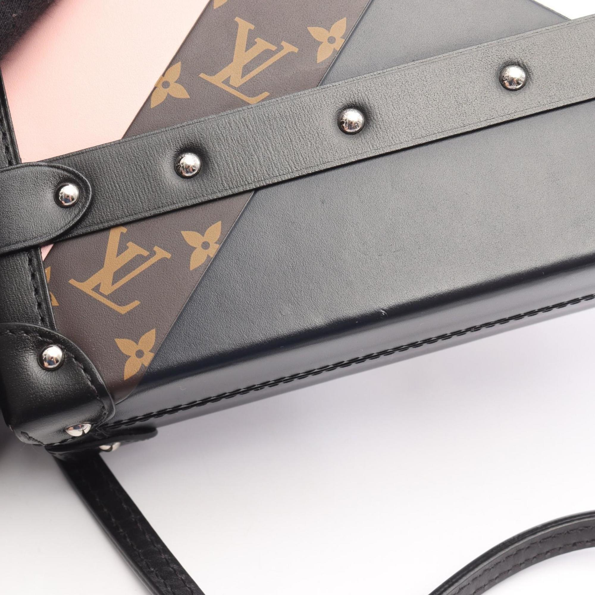 Louis Vuitton Multi-Color Pink Leather Shoulder Bag