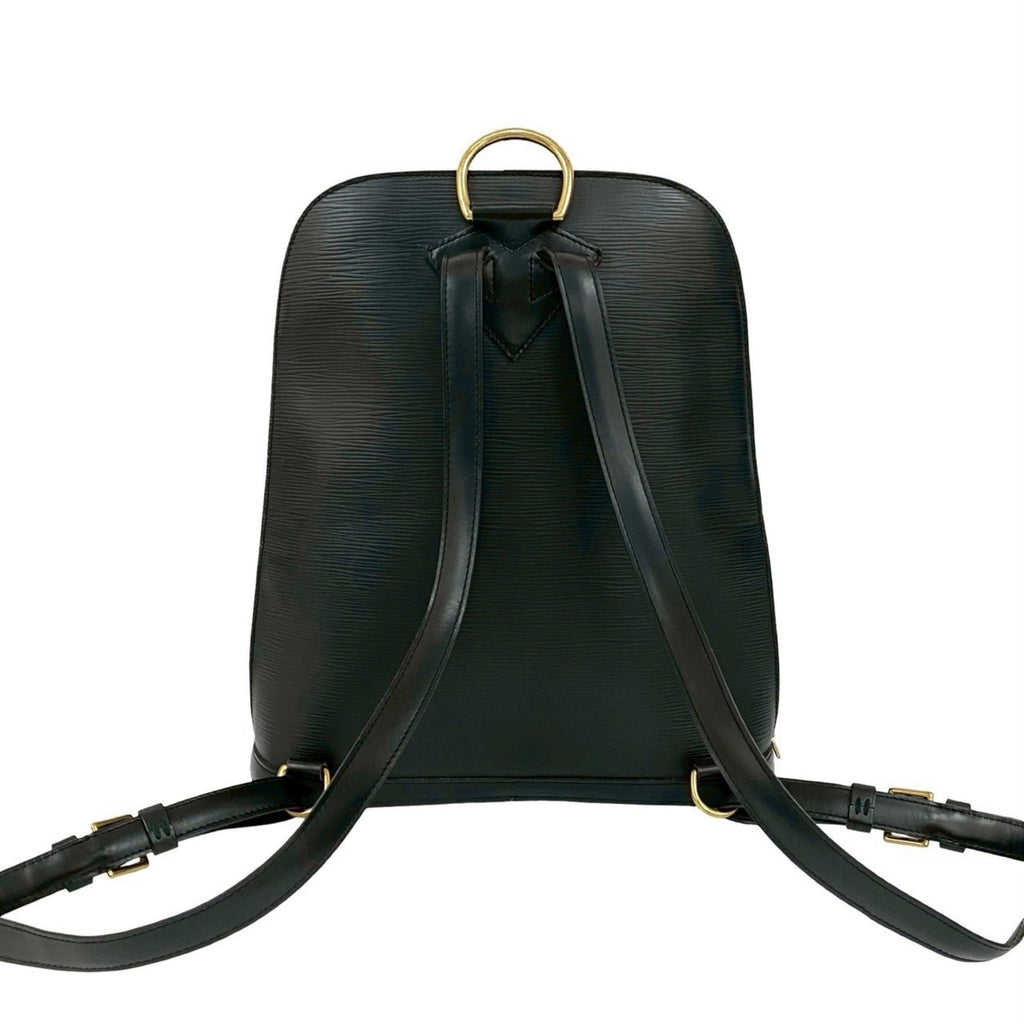 Louis Vuitton Black Epi Leather Backpack