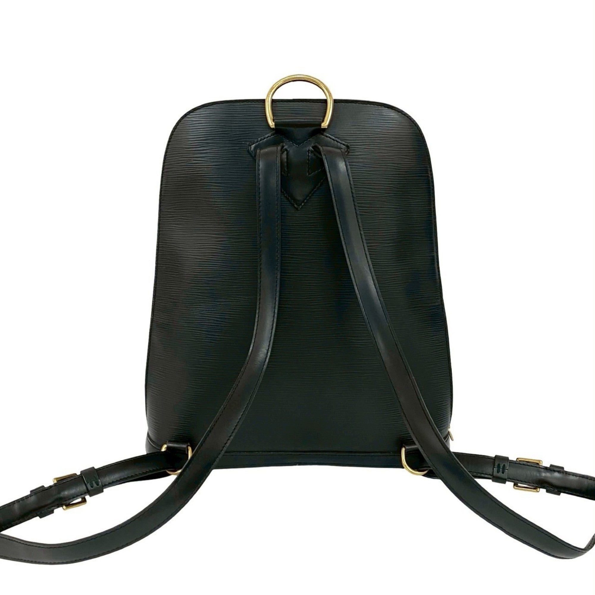 Louis Vuitton Black Epi Leather Backpack