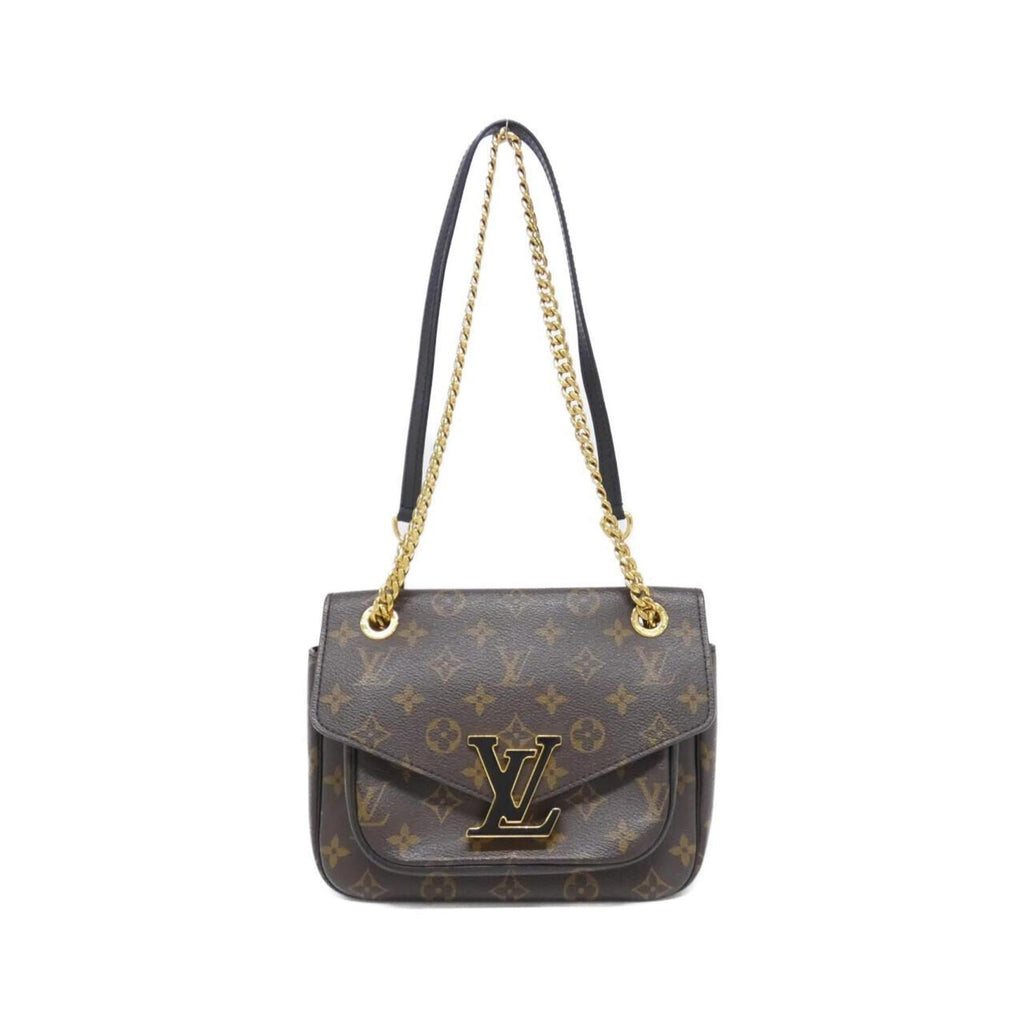 Louis Vuitton Marron Coated Canvas Shoulder Bag