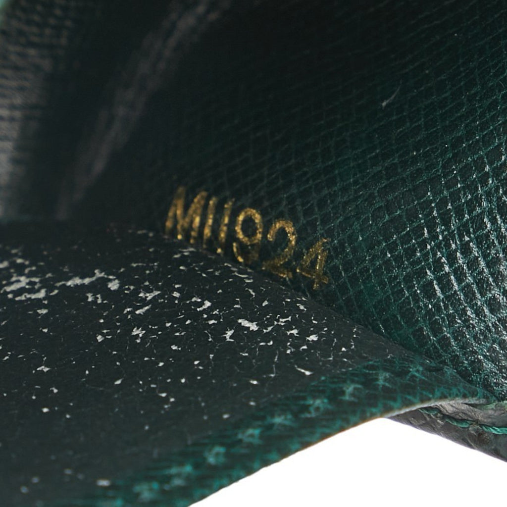 Louis Vuitton Taiga Episea Green Taiga Leather