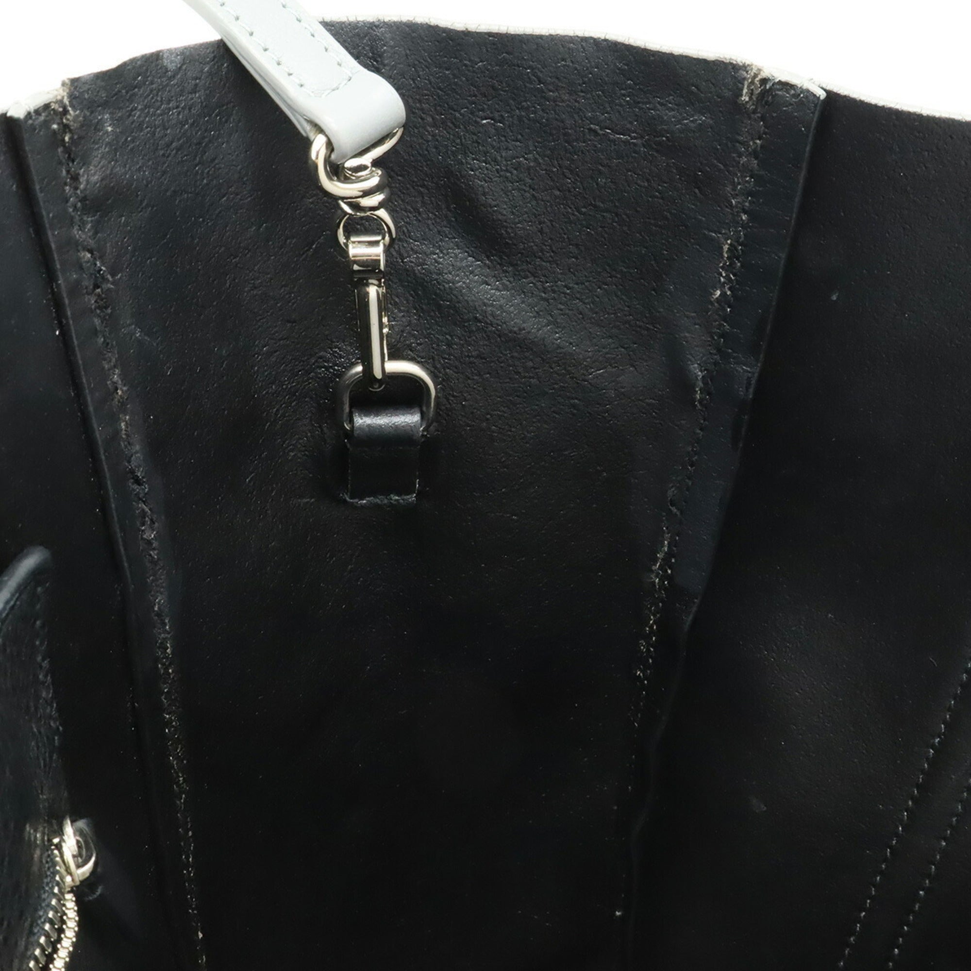 Balenciaga Gray Leather Shoulder Bag Tote