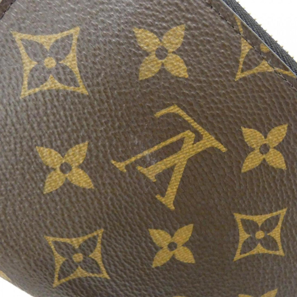 Louis Vuitton Marron Coated Canvas Long Wallet
