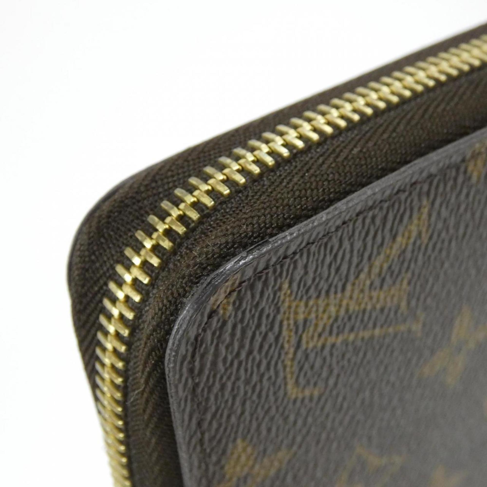Louis Vuitton Brown Coated Canvas Long Wallet
