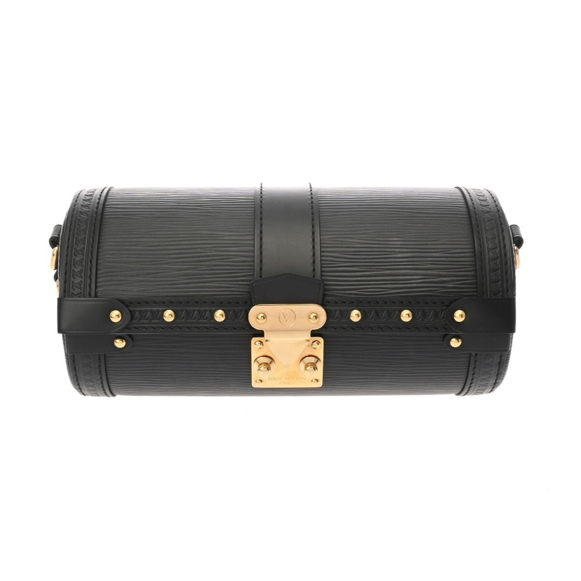 Louis Vuitton Noir Epi Leather Shoulder Bag