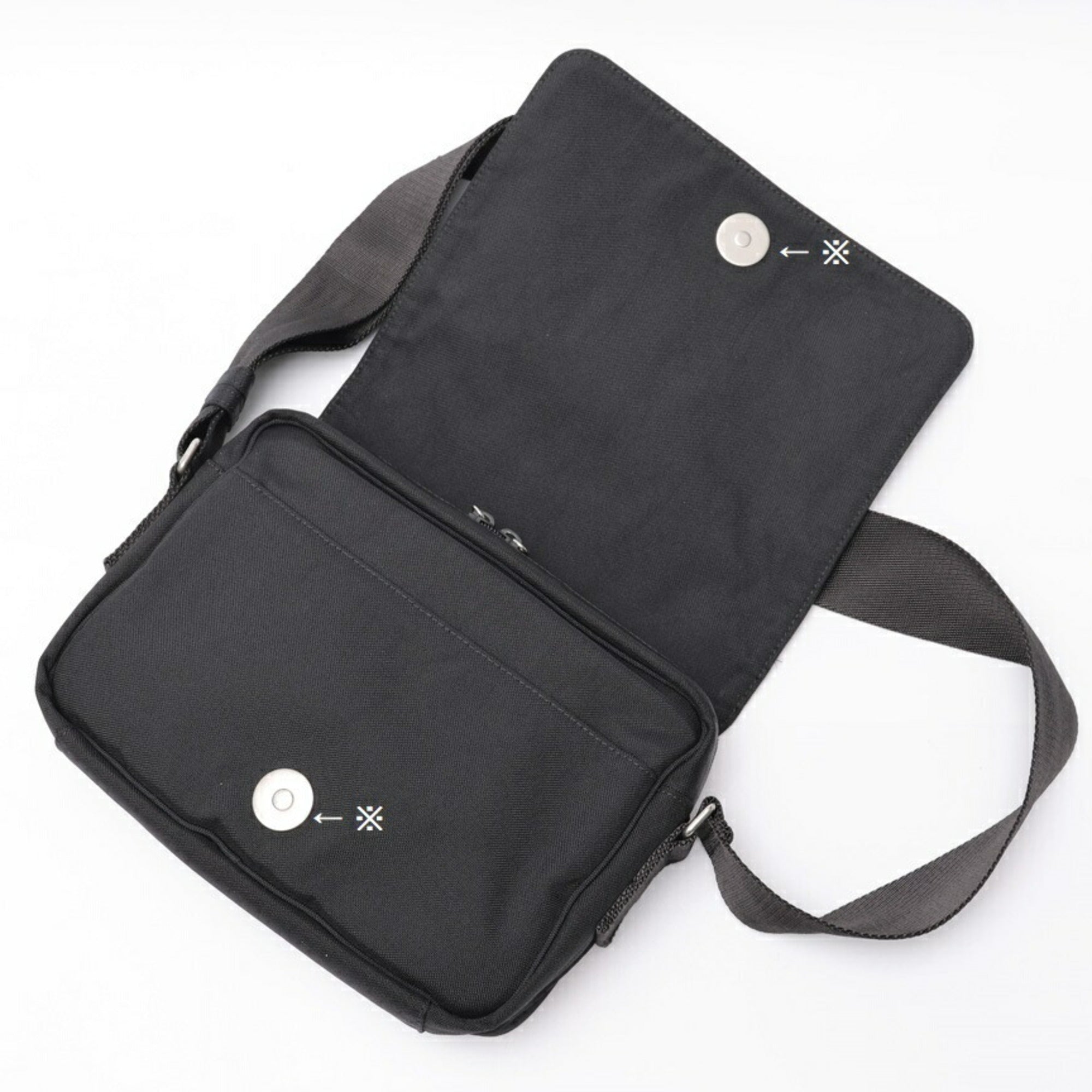 Balenciaga Black Nylon Shoulder