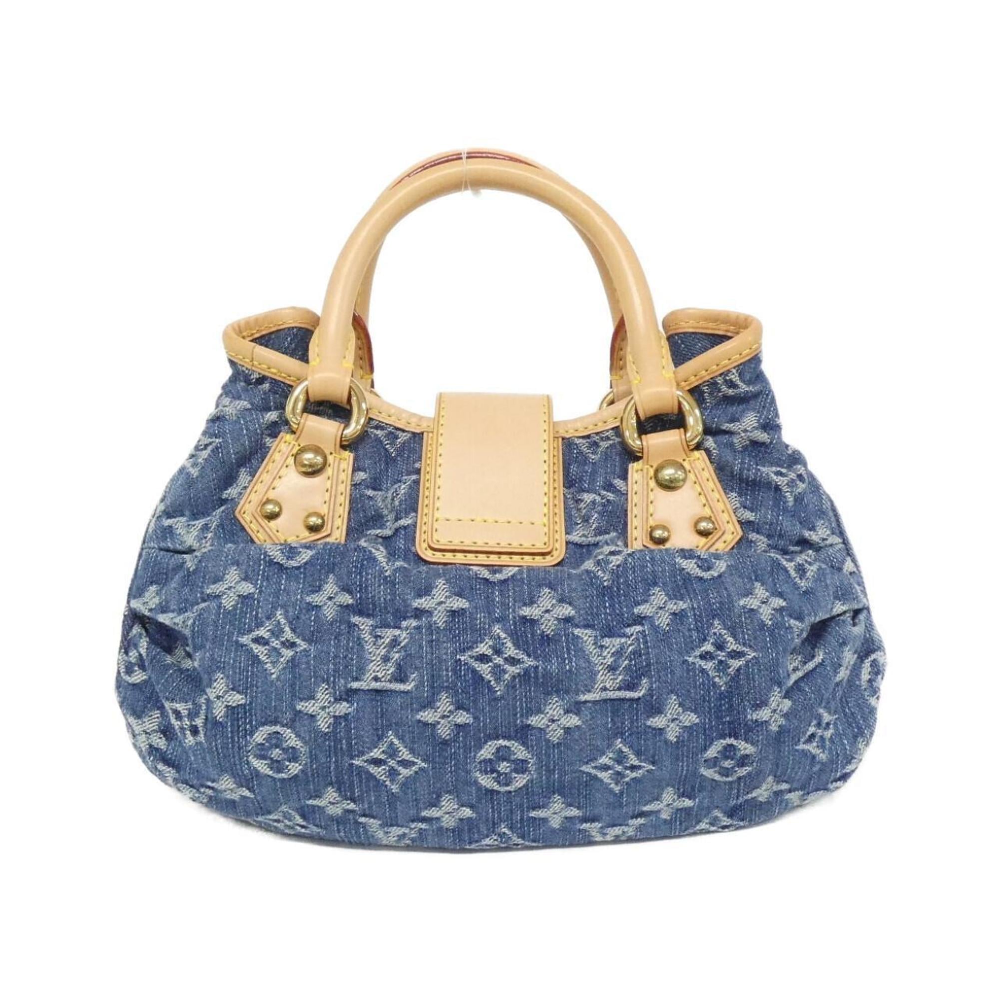 Louis Vuitton Blue Denim Handbag