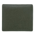 Louis Vuitton Green Taiga Leather Leather Coin Purse/Coin Case