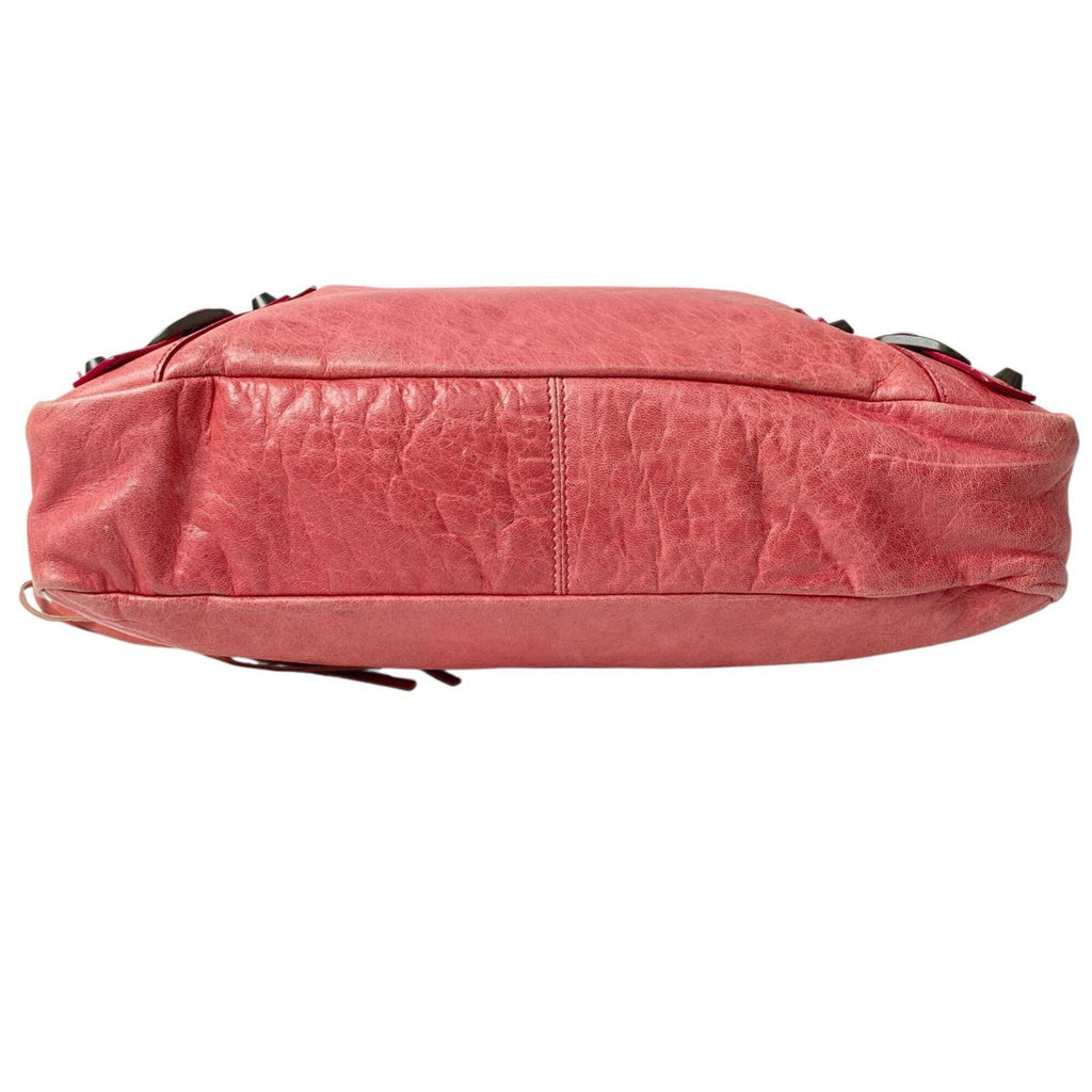 Balenciaga Pink Leather Handbag Shoulder