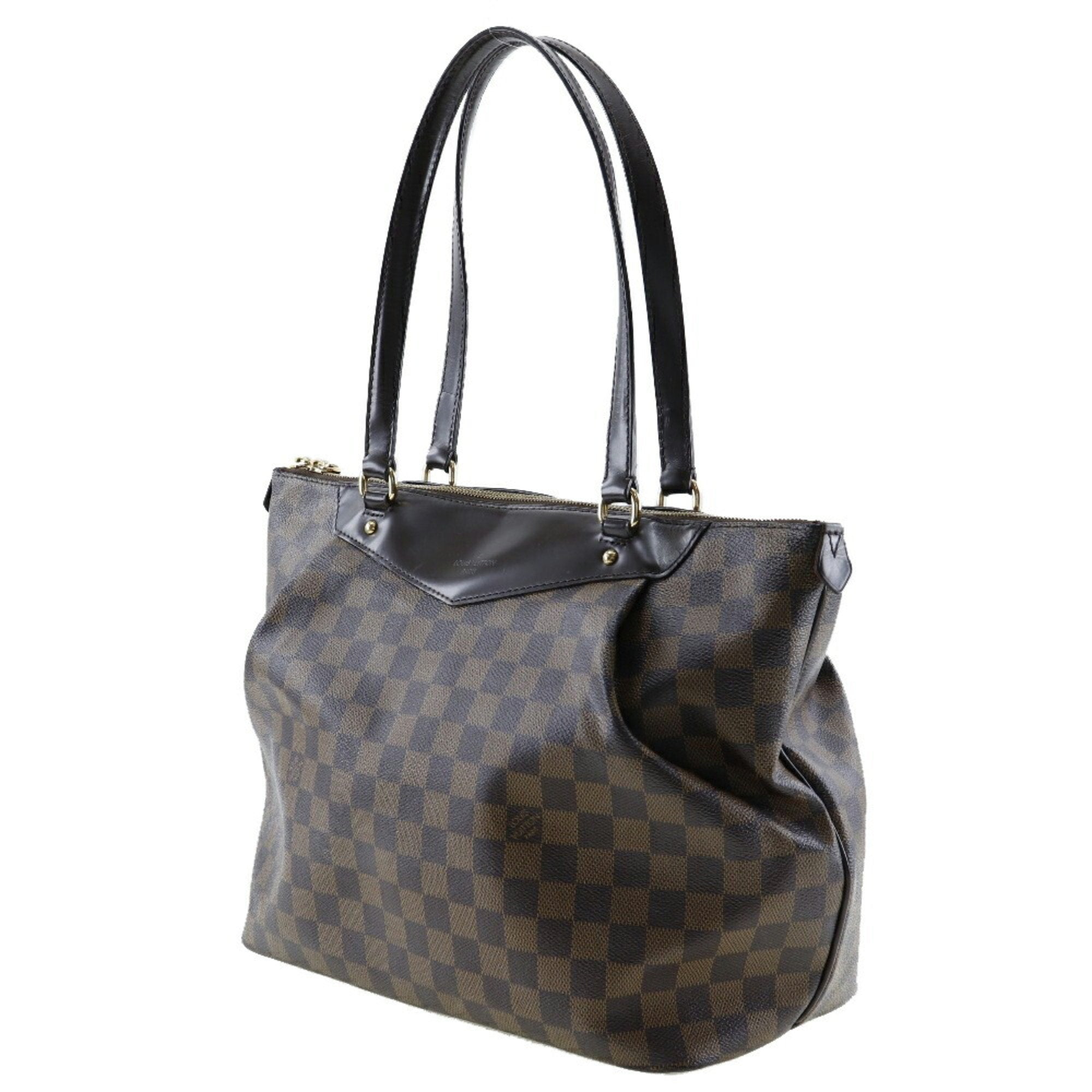 Louis Vuitton Damier Brown Damier Canvas Shoulder Bag