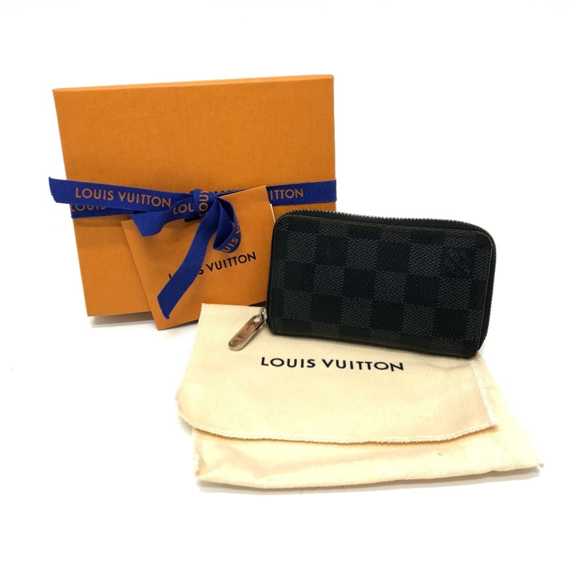 Louis Vuitton Damier Graphite Damier Graphite Coin Purse/Coin Case