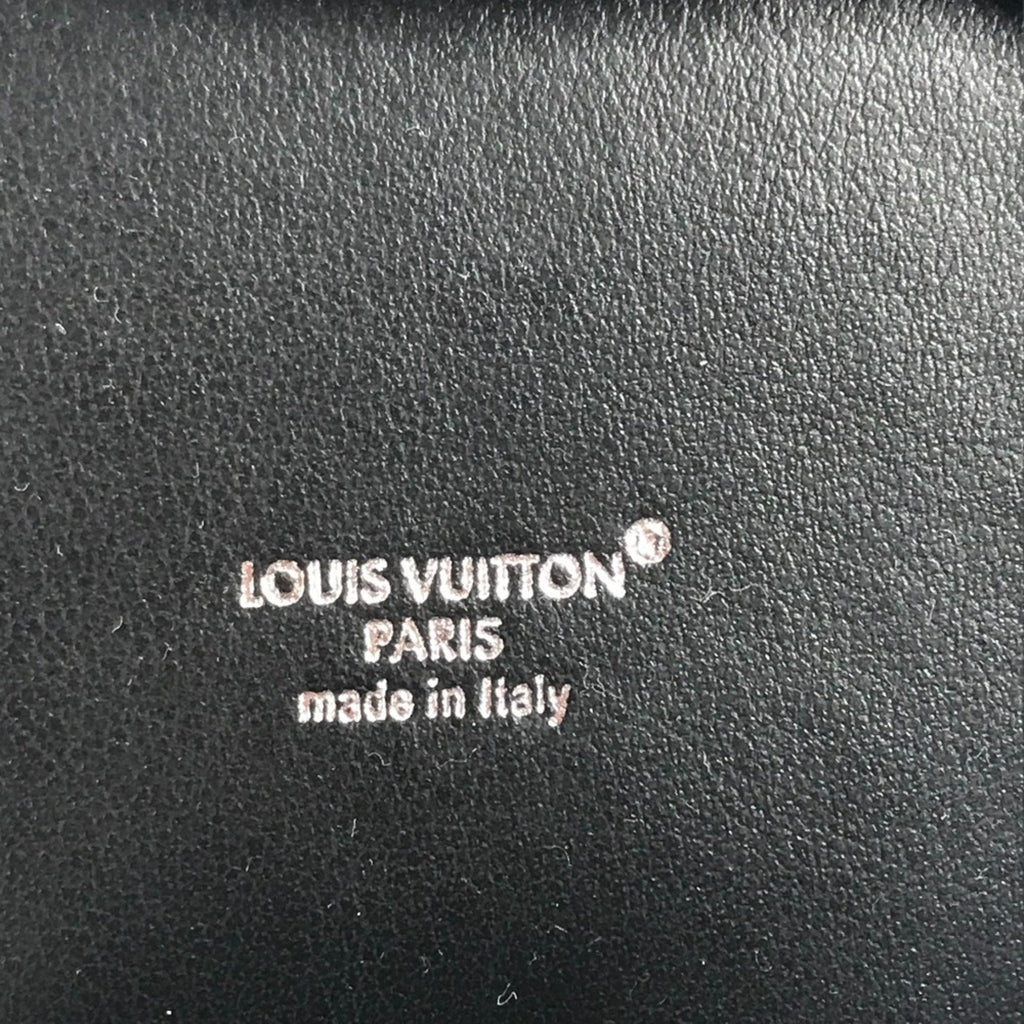 Louis Vuitton Black Multi-Color White Monogram Canvas Coin Purse/Coin Case
