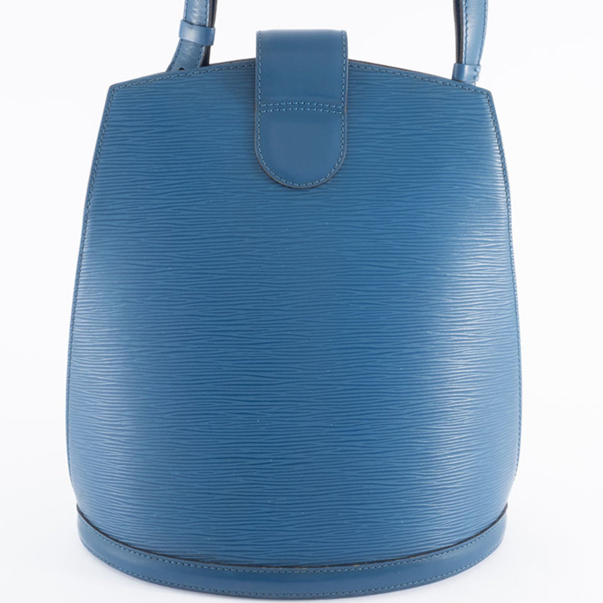 Louis Vuitton Epi Toledo Blue Epi Leather Shoulder Bag