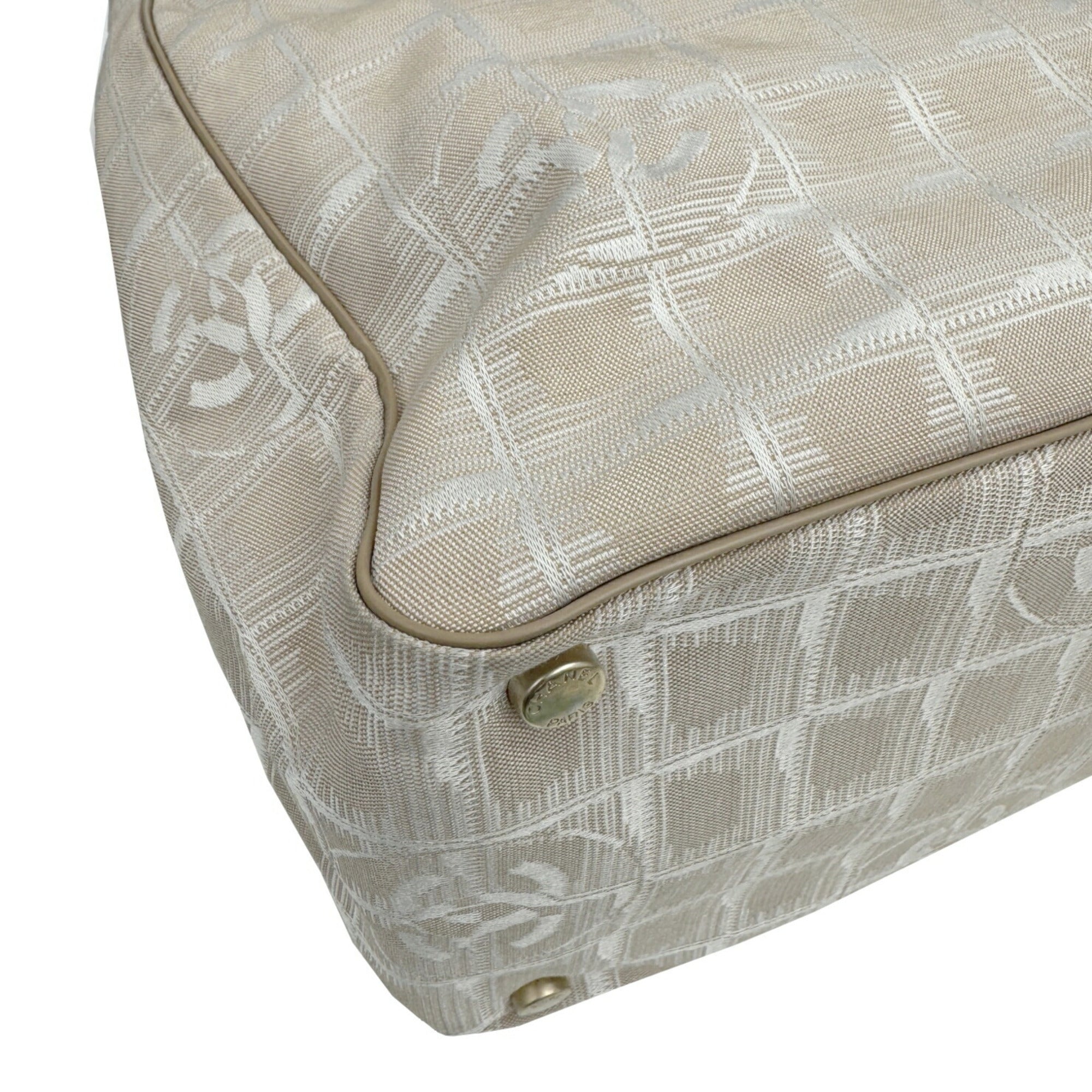 Chanel Beige New Travel Line Tote Bag
