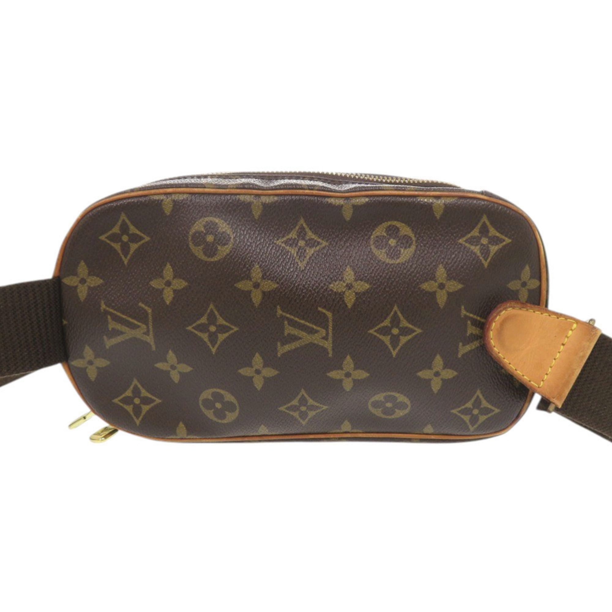 Louis Vuitton Brown Monogram Pochette Sling Bag