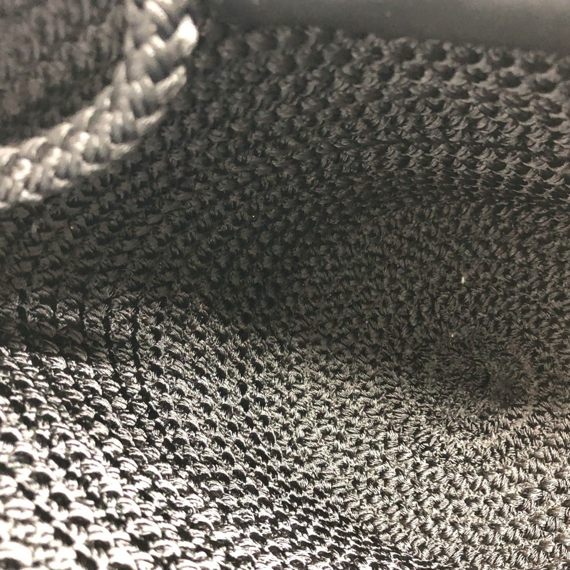 Balenciaga Black Nylon Leather Handbag Tote