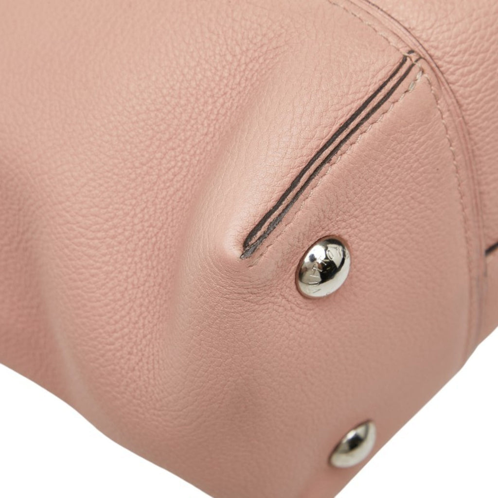 Louis Vuitton Magnolia Pink Leather Handbag Shoulder Bag