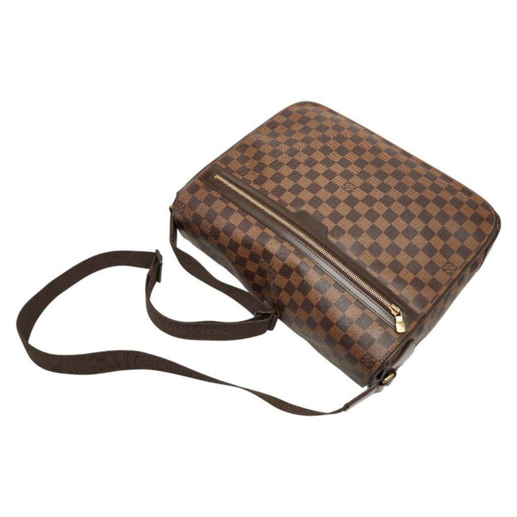 Louis Vuitton Brown Pvc Leather Shoulder Bag