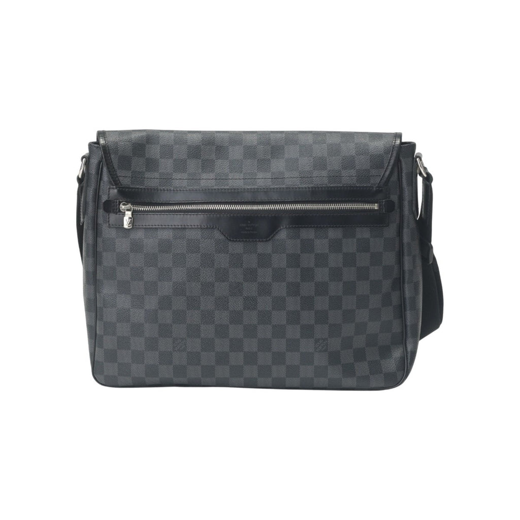 Louis Vuitton Black Damier Graphite Damier Graphite Shoulder Bag