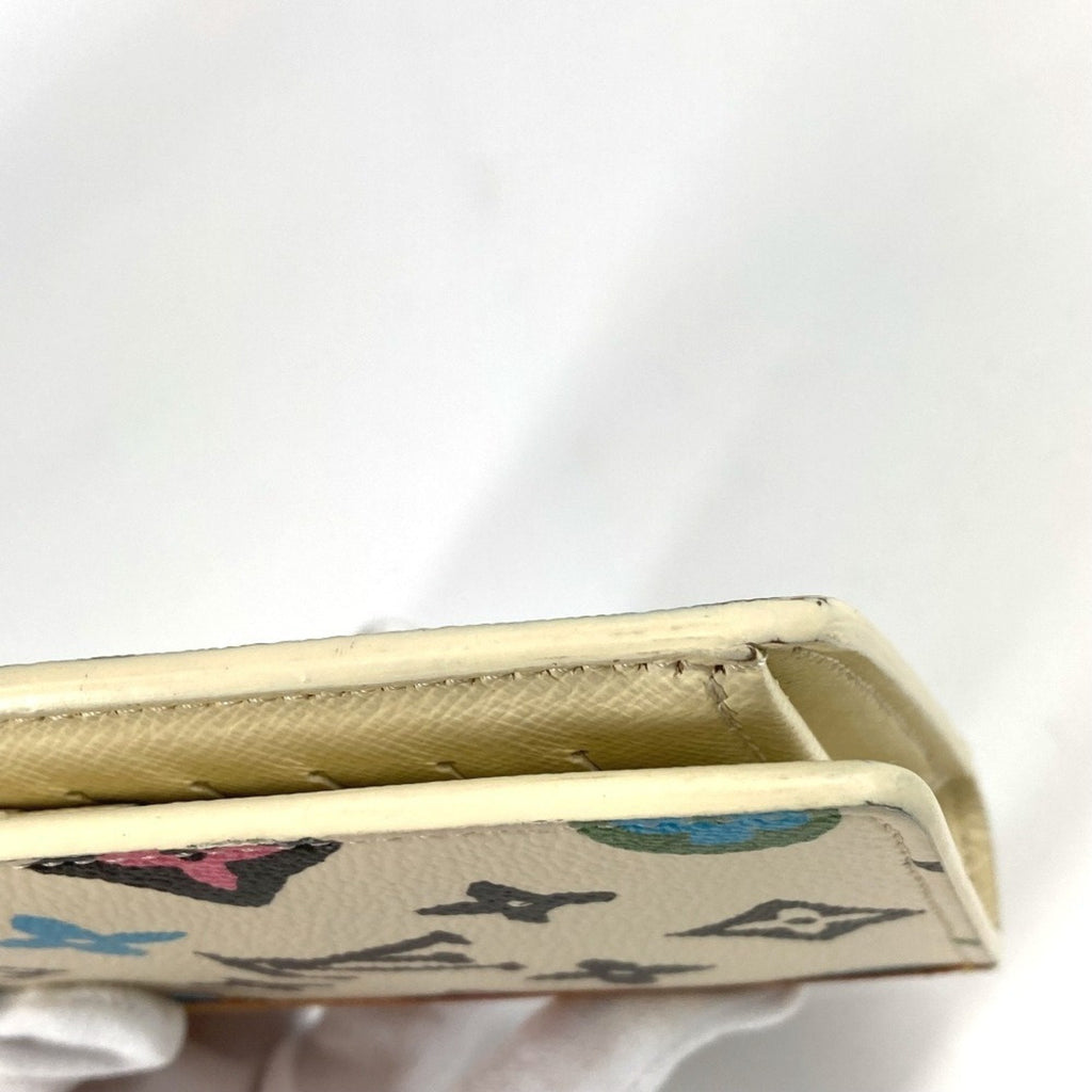Louis Vuitton Monogram Multi-Color White Monogram Long Wallet