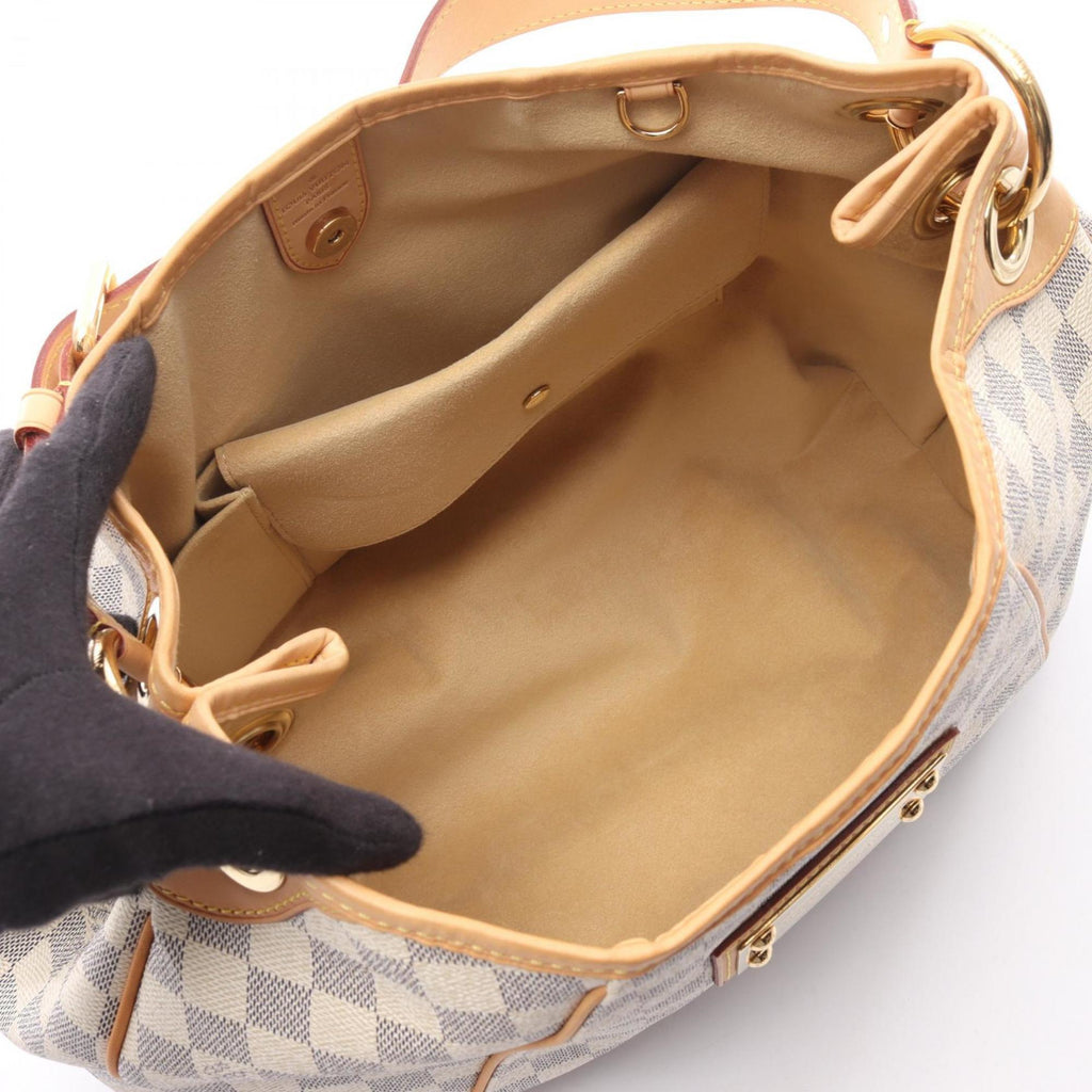 Louis Vuitton Damier Azur White Coated Canvas Shoulder Bag