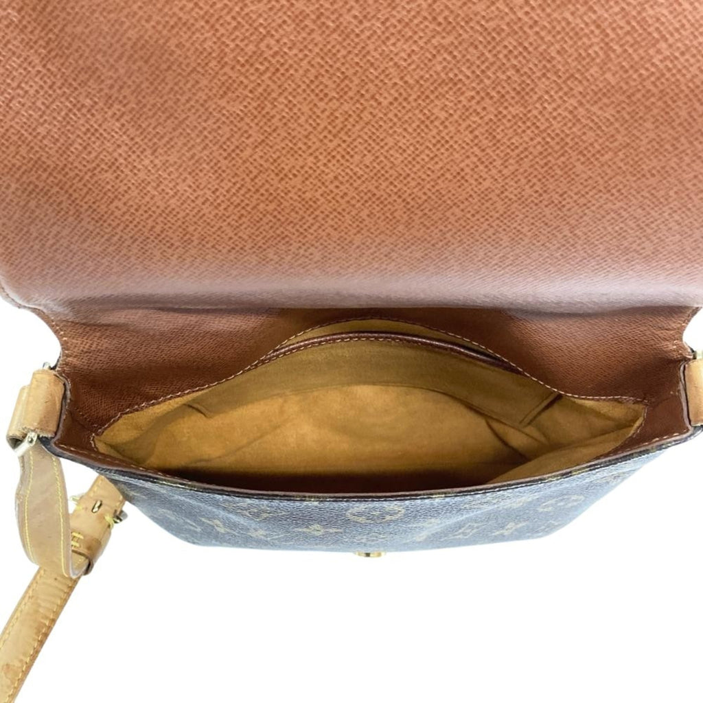 Louis Vuitton Brown Monogram Canvas Shoulder Bag