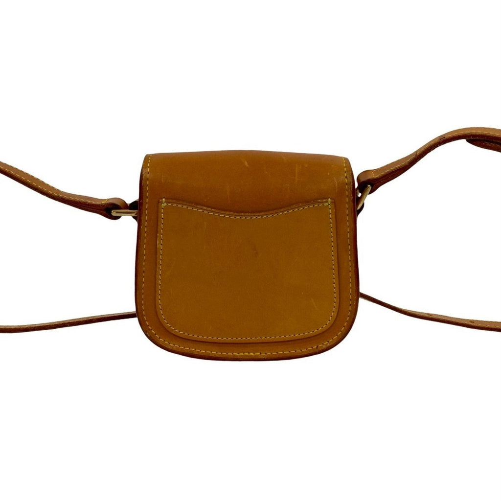 Louis Vuitton Brown Leather Pochette Shoulder Bag