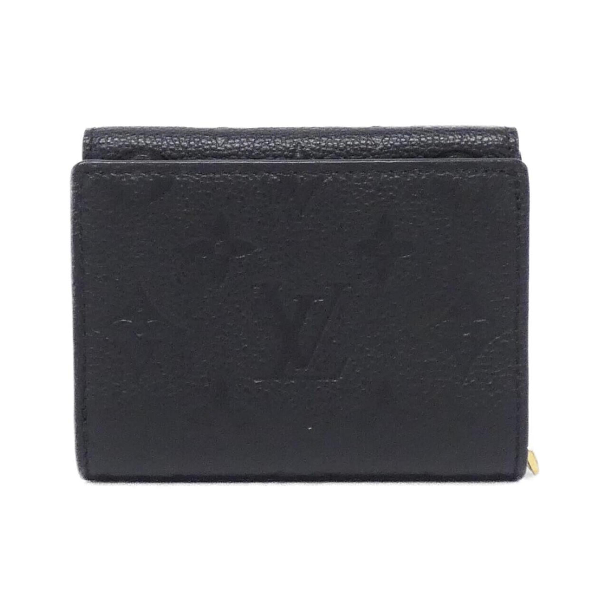 Louis Vuitton Black Monogram Empreinte Wallet (Tri-Fold)