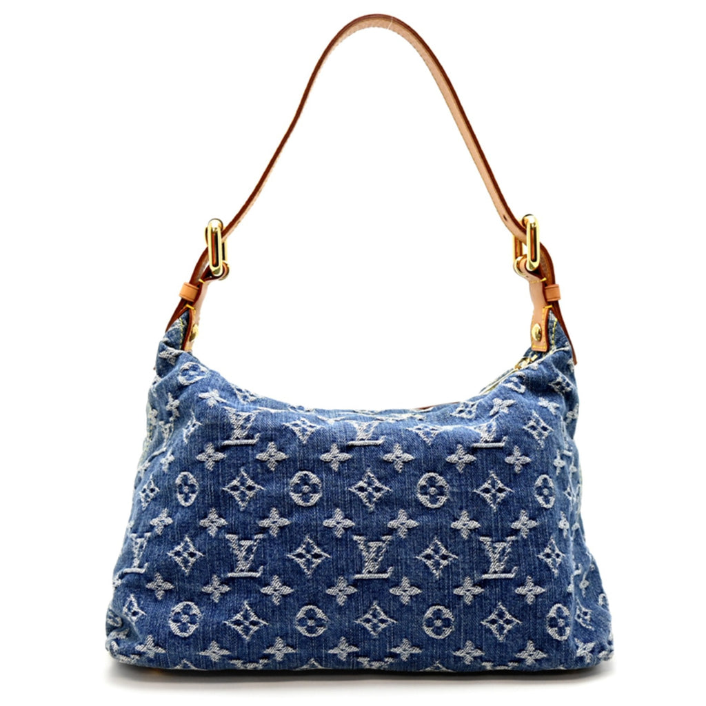 Louis Vuitton Blue Monogram Denim Shoulder Bag