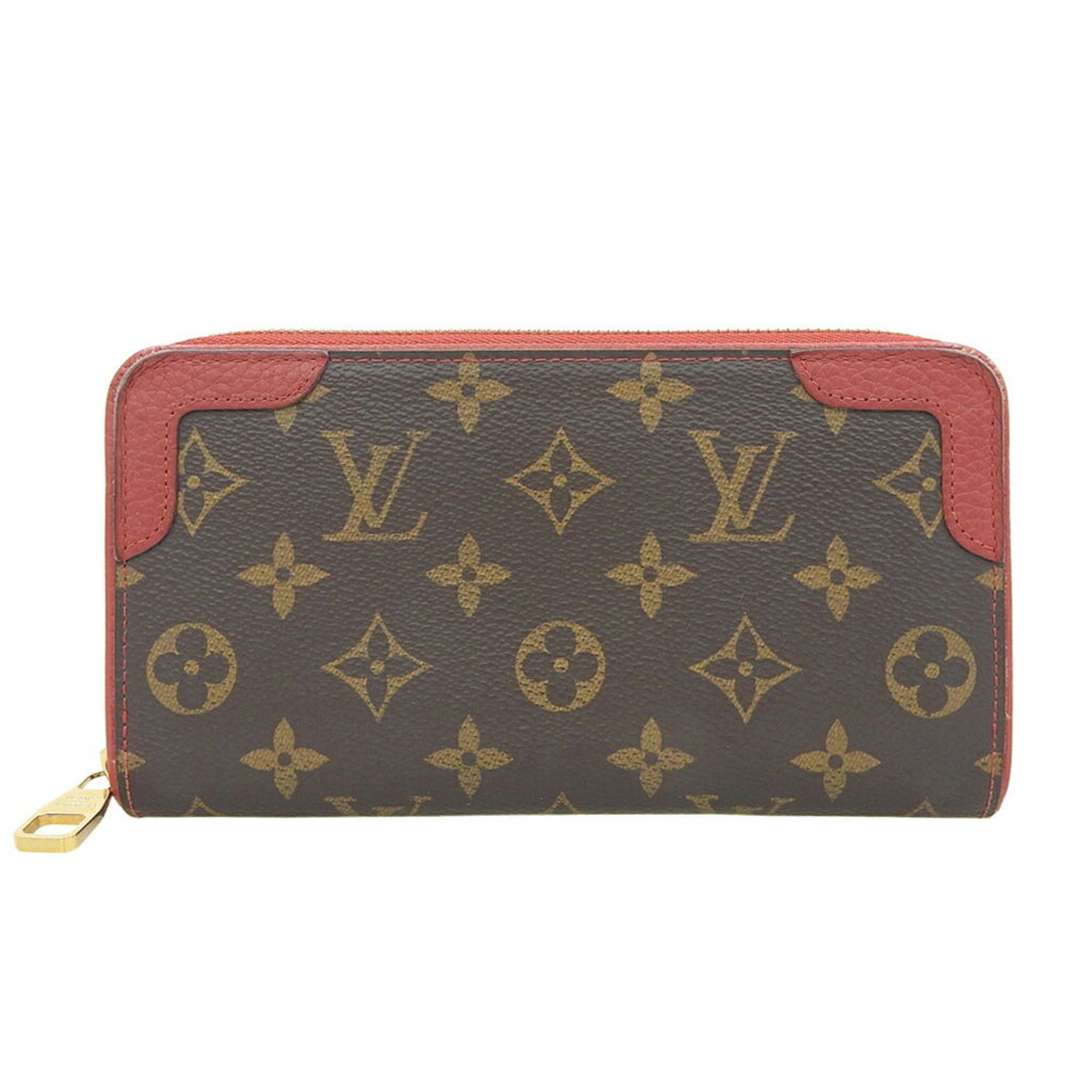 Louis Vuitton Monogram Red Color Pvc Long Wallet